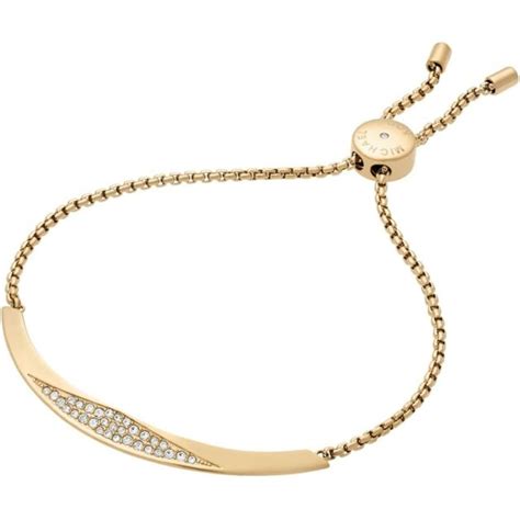 michael kors armband brilliance edelstahl|michael kors charm bracelet.